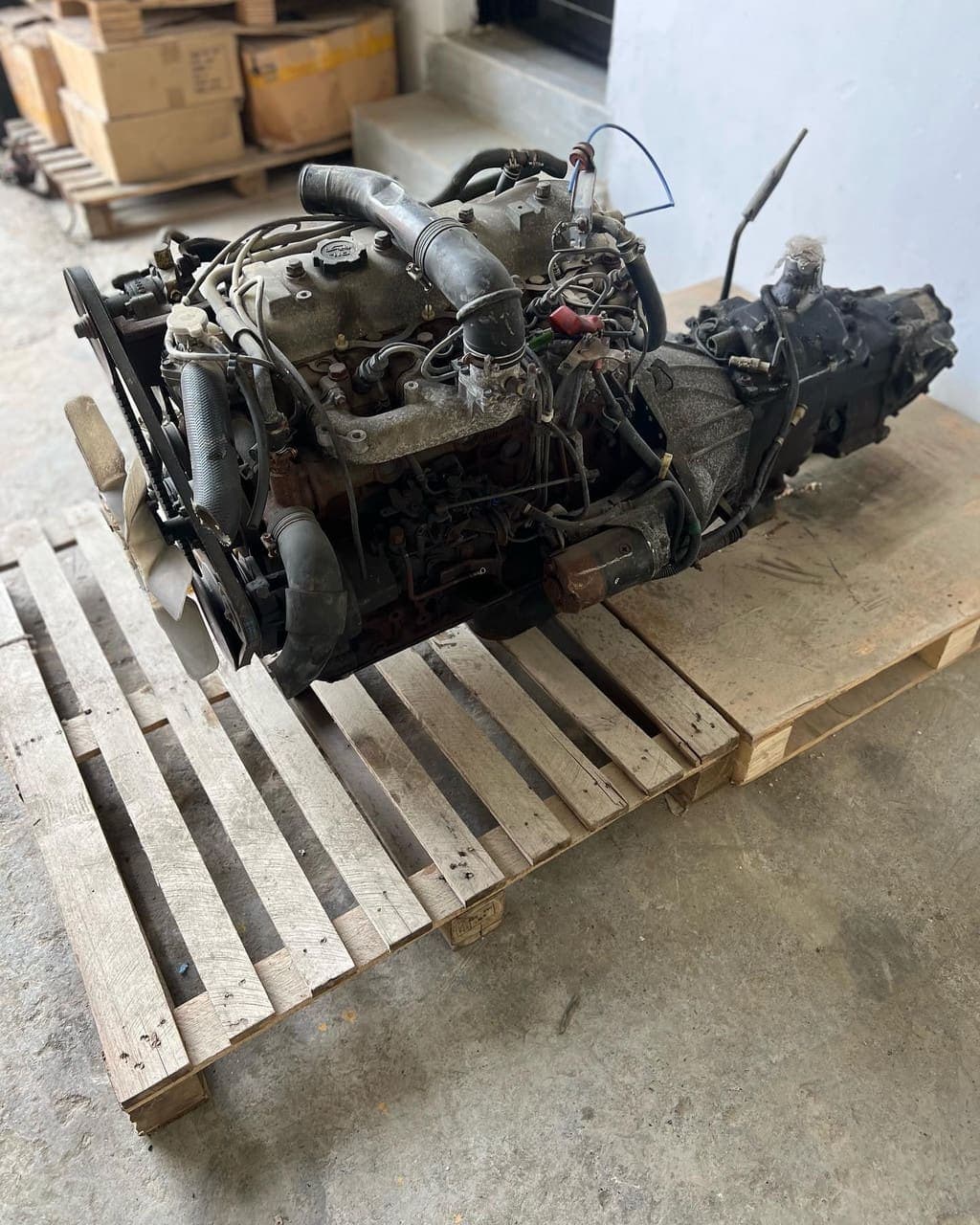 Land Cruiser 3B Diesel Engine W/ H55 Transmission