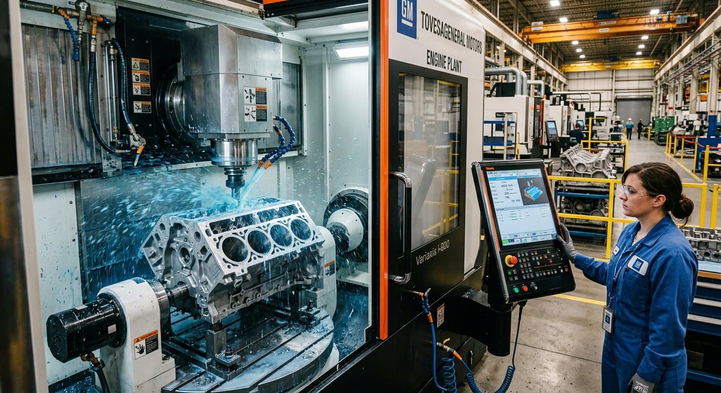 5-Axis CNC Block Machining